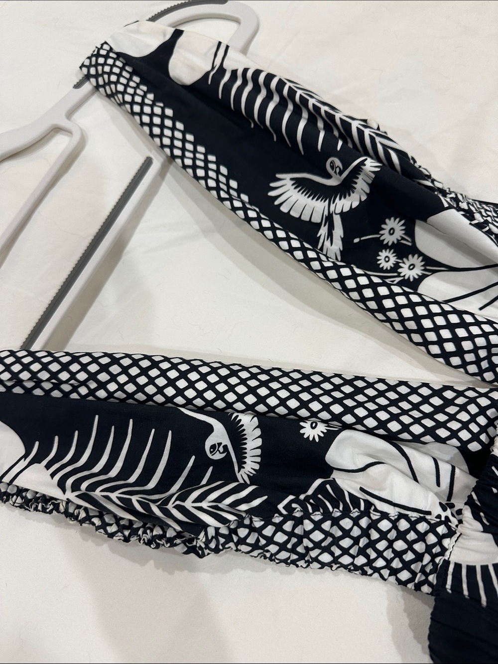 FARM Rio Black and White Tropical-Print Maxi Dress - Picture 7 of 9